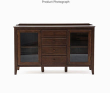AKI All Solid Wood Sideboard Buffet American Design