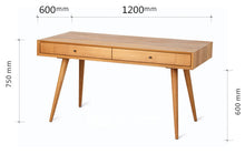 ALICIA BELAIR Nordic Solid Wood Writing Desk