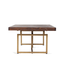 ANGELINA Herringbone Coffee Table Designer Solid Wood