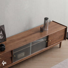 ANNE Scandinavian TV Console Audio-Visual Cabinet Solid Wood ( 4 Colours 3 Sizes )