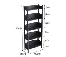 BENJAMIN Bookcase Storage Solid Wood Bookshelf