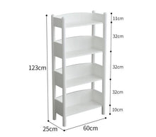BENJAMIN Bookcase Storage Solid Wood Bookshelf