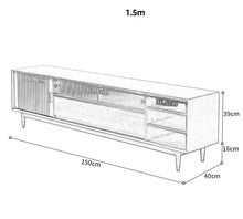 DANA SWEDEN Scandinavian TV Console Hardwood ( 3 Size 4 Colour )