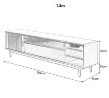 DANA SWEDEN Scandinavian TV Console Hardwood ( 3 Size 4 Colour )