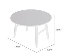 Alayah Japanese Scandinavian Coffee Table Solid Wood ( 4 Colour 2 Size )
