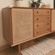 ALLISON Rattan Buffet Sideboard Cabinet ( Choice of 2 Color Natural / Walnut )
