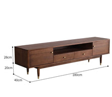 ELIJAH Nordic Solid Wood TV Console Cabinet Simple Modern Design