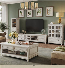 Leonardo Classic Country Solid Wood TV Console Cabinet