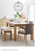 NATALIA Solid Wood Dining Table / Bench Scandinavian Nordic ( 6 Size )