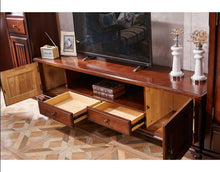 NATALIE TV Console Cabinet Display American Solid Wood