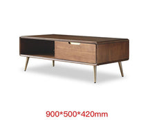 Lucas Coffee Table Solid Wood Luxury Nordic