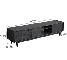 MATTHEW Nordic Solid Wood TV Console Cabinet