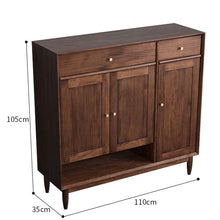 DIANA SWEDEN Buffet Sideboard Shoe Cabinet All Solid Wood ( 2 Size 4 Colour )