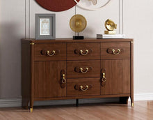 Juan Japanese Style Solid Wood Frame Chest of Drawers Cabinet