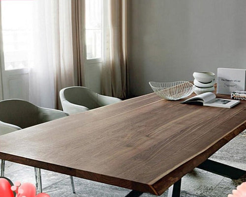 AUTUMN Nordic Minimalist Solid wood Dining Table Industrial Style