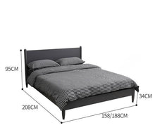 LEON Contemporary Bed Nordic Elemental Design 1.5 / 1.8m Queen / King Size