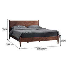 LEON Contemporary Bed Nordic Elemental Design 1.5 / 1.8m Queen / King Size