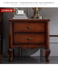 SOPHIA HILTON American Style Solid Wood Bedside Table Modern Classic